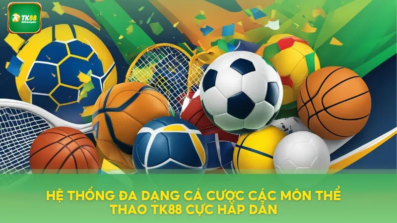 Hệ thống các môn thể thao đa dạng hấp dẫn